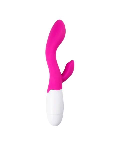 Easytoys - vibrátor na bod G a klitoris - ružový