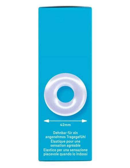Durex - erekčný krúžok - silikónový - priehľadný