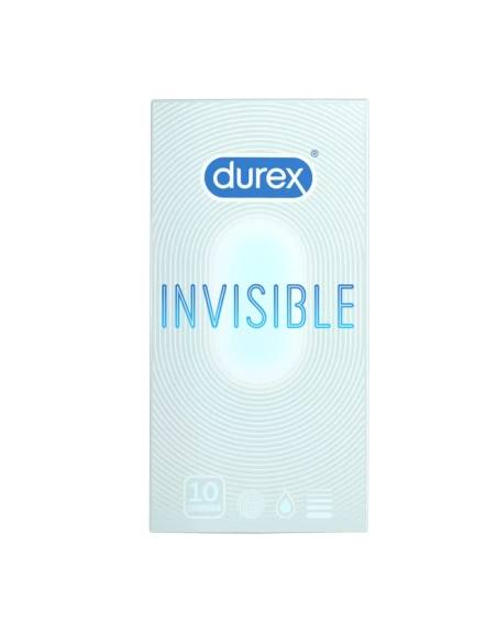 Durex Invisible Slim - extra tenké kondómy - 10 ks