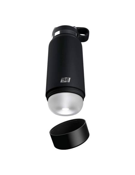 Fap Flask Thrill Seeker - masturbátor vo fľaši - čierny