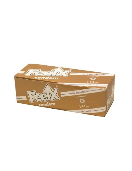 FeelX - kondómy - tutti frutti príchuť - 144 ks