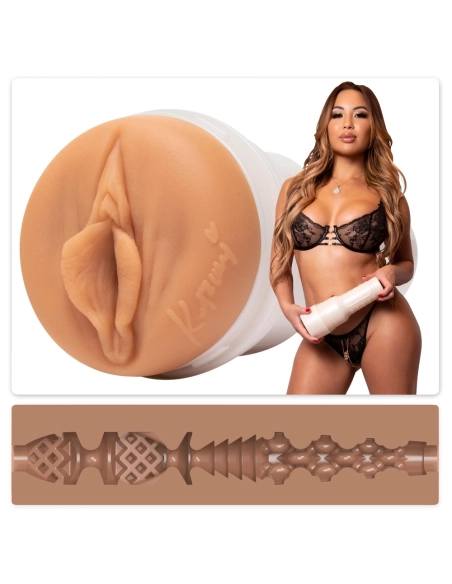 Fleshlight Kazumi Kumzumi - realistická umelá vagína - natur