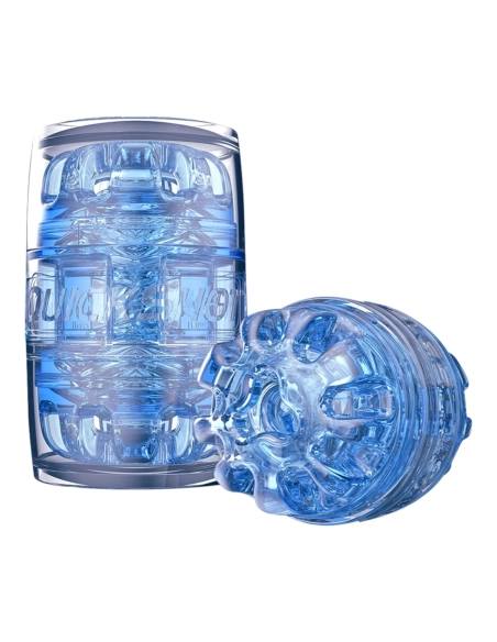 Fleshlight Quickshot Turbo - cestovný masturbátor - modrý