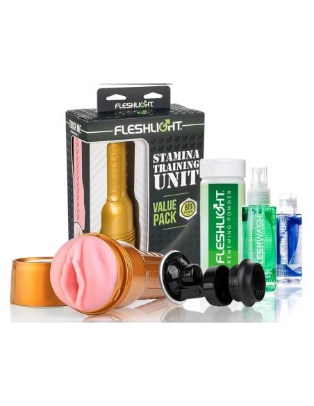 Fleshlight - masturbátor set - tréning výdrže - 5 dielov