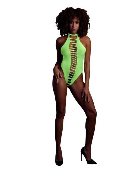 Ouch! - fosforeskujúci otvorený body (neónovo zelený)