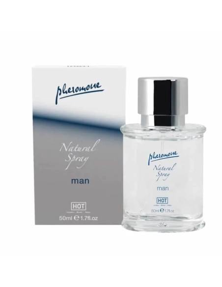 HOT Natural - feromónový sprej pre mužov - 50 ml