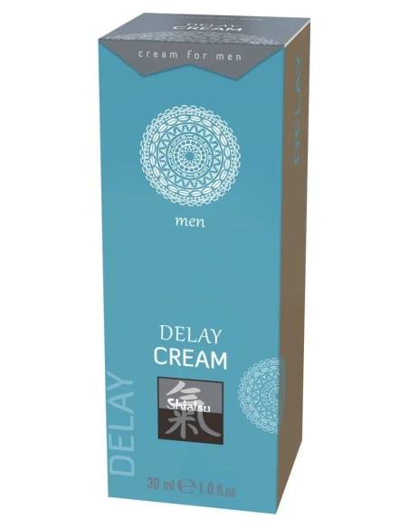 HOT Shiatsu Delay - krém na oddialenie ejakulácie pre mužov - 30 ml