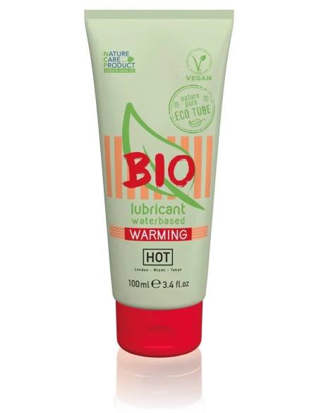 HOT BIO - vegán hrejivý lubrikačný gél - 100 ml