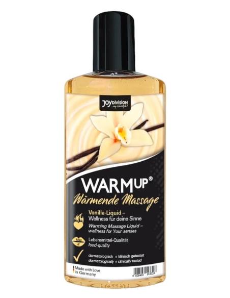 JoyDivision WARMup - hrejivý masážny olej - vanilka 150ml