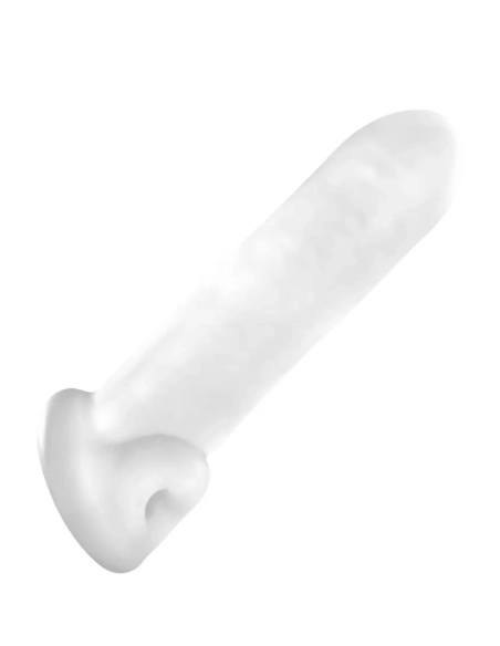 Fat Boy Original Ultra - Mliečne biely penisový návlek (19 cm)