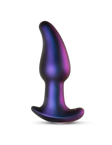 Hueman Asteroid - análny vibrátor s rotujúcimi korálkami - fialový