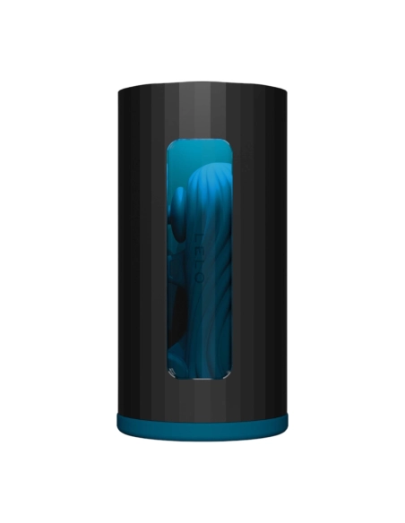 LELO F1s V3 - interaktívny masturbátor - čierna/modrá