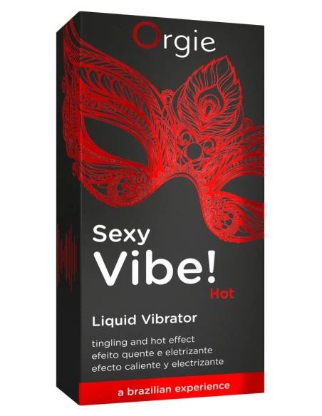 Orgie - vibračný gél na klitoris - hrejivý