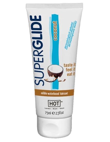 HOT Superglide - jedlý lubrikant - kokos - 75 ml HOT Superglide - jedlý lubrikant - kokos - 75 ml