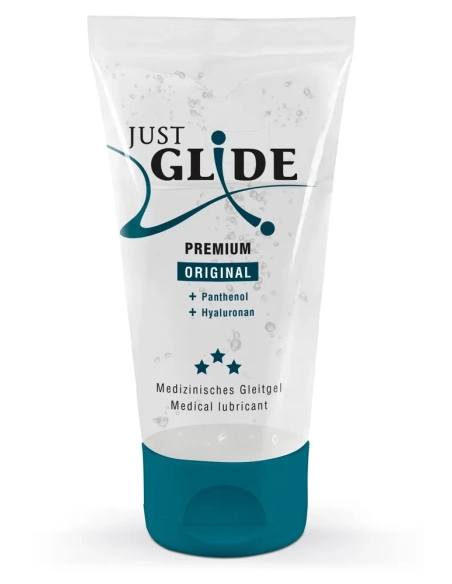 Just Glide Premium Original - lubrikant na vodnej báze - vegánsky - 50 ml