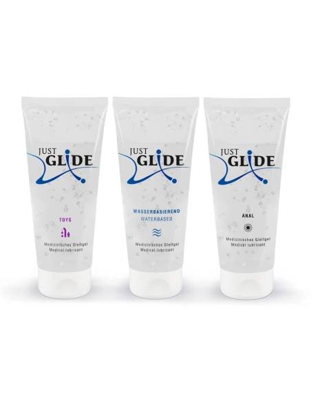 Just Glide - lubrikačný gél set - 3x200 ml