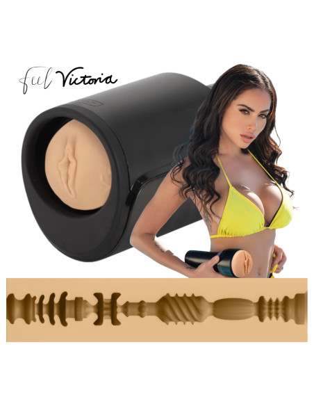 Kiiroo Keon Wifi + Victoria June - masturbátor umelá vagína - telová farba