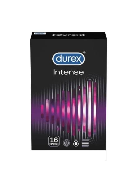 Durex Intense - kondóm - drážkovaný a bodkovaný - 16 ks