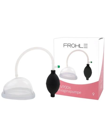 Fröhle - vaginálna pumpa - medicínska - priehľadná