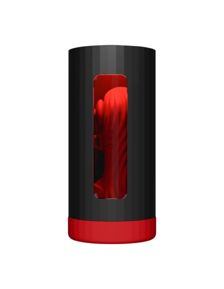 LELO F1s V3 XL - mužský masturbátor - interaktívny - červený