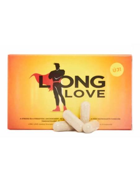 Long Love - tabletky na oddialenie ejakulácie - výživový doplnok - 4 ks
