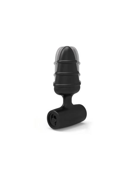 Love Plug - análny mini vibrátor - čierny