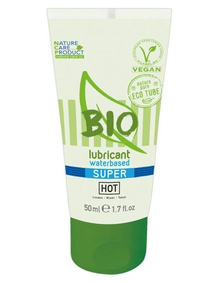 HOT Bio Super - lubrikant na vodnej báze - vegánsky - 50ml