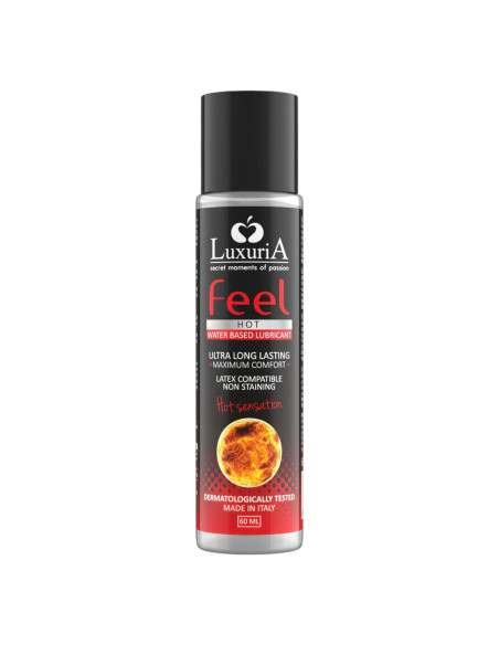 LuxuriA Feel Hot - lubrikant s hrejivým efektom - 60 ml