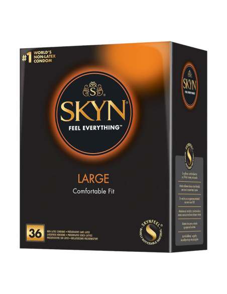 Manix SKYN Large - bezlatexový kondóm - veľkosť large - 36 ks