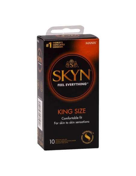 Manix SKYN - XXL kondóm bez latexu - 10 ks