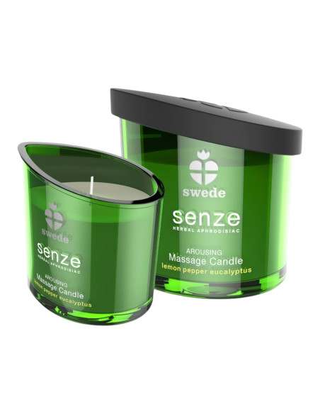 Swede Senze - masážna sviečka - eukalyptus a citrón - 50ml