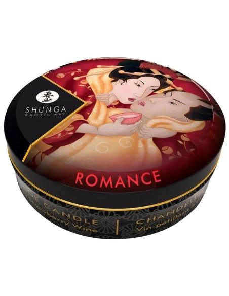 Shunga - masážna sviečka - jahoda - 30 ml