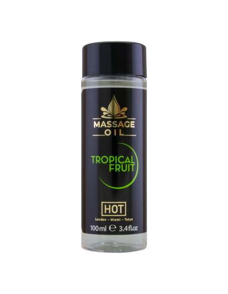 HOT - masážny olej na pokožku - tropické ovocie - 100 ml