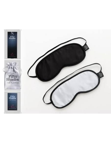Fifty Shades of Grey - erotická maska na oči - sada
