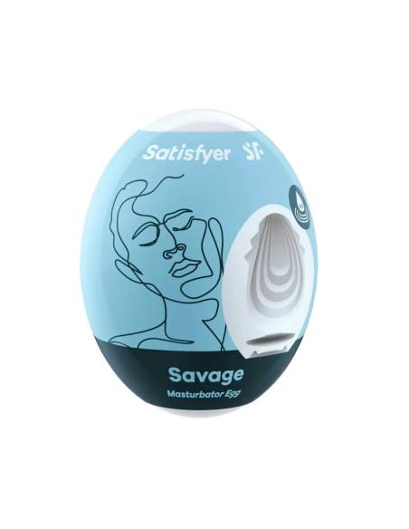 Satisfyer Egg Savage - masturbátor pre mužov - vajíčko - 1 ks