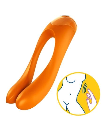 Satisfyer Candy Cane - vibrátor pre bod G a klitoris
