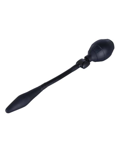 You2Toys - nafukovacie análny dildo - čierne