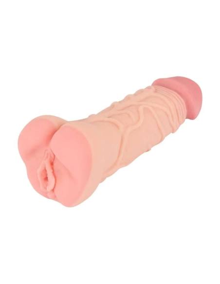 Nature Skin - umelá vagína a návlek na penis - realistická - telová
