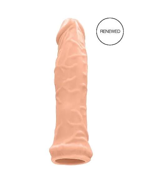 RealRock - návlek na penis - 17 cm - telová farba