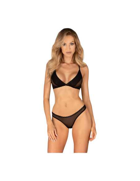 Obsessive Latinesa - čierny podprsenkový set