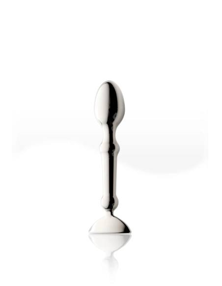 Aneros Tempo - oceľový análny dildo (strieborný)