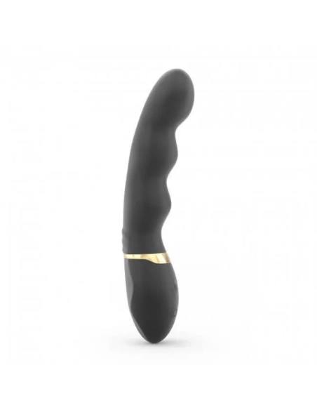 Dorcel - vibrátor s 3 motormi - nabíjací - čierna/zlatá