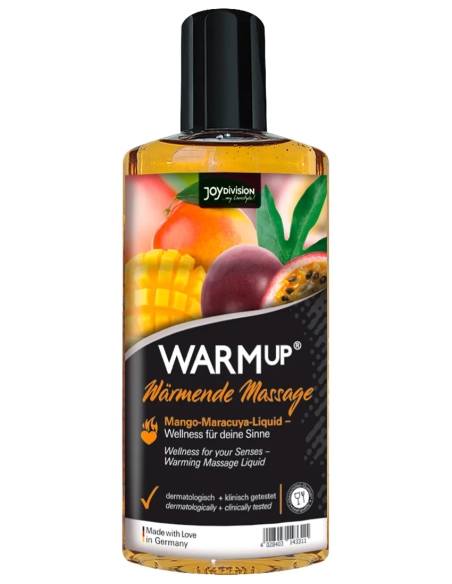 JoyDivision WARMup - masážny olej s hrejivým účinkom - mango maracuja 150ml