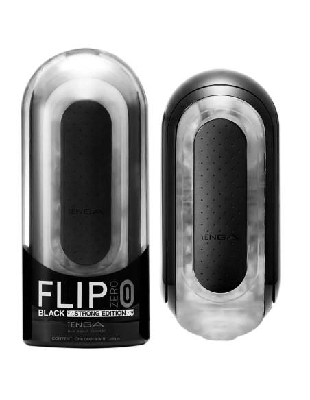 TENGA Flip Zero - masturbátor - super stimulácia - čierny