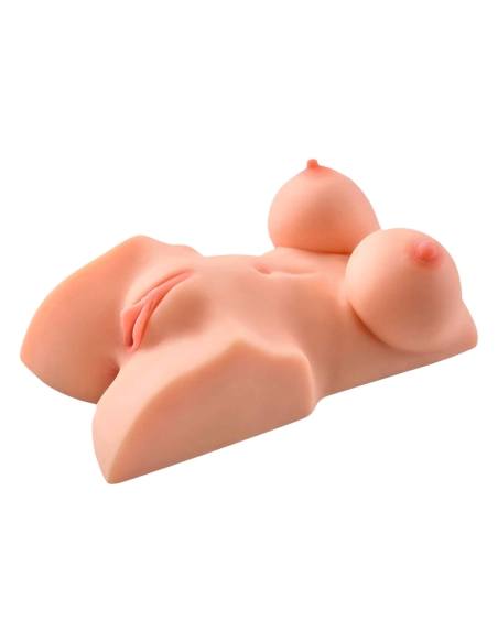 PDX Perfect DD's - erotický torzo s dvoma otvormi - realistická farba