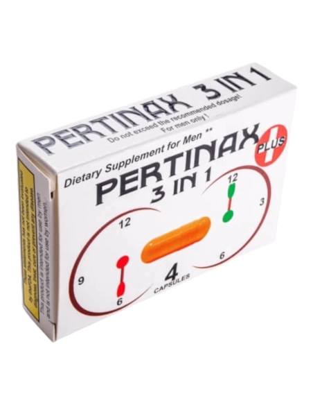 Pertinax 3in1 Plus - doplnok stravy pre mužov - kapsuly - 4 ks