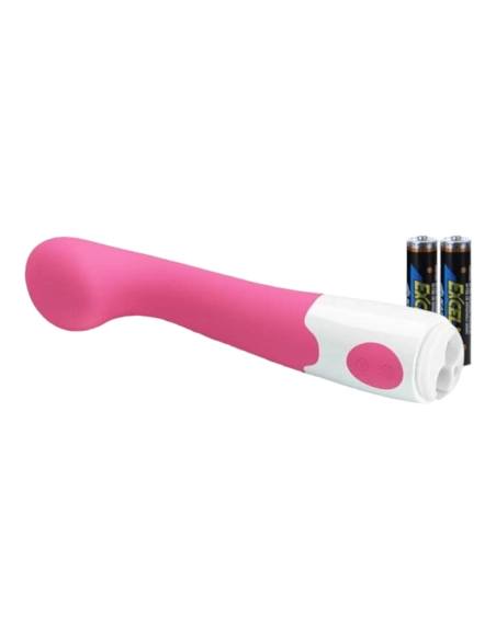 Pretty Love Charles - vibrátor na bod G - vodeodolný - ružový