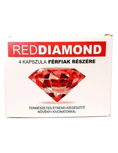 Red Diamond - doplnok stravy pre mužov - prírodný - 4 kapsuly