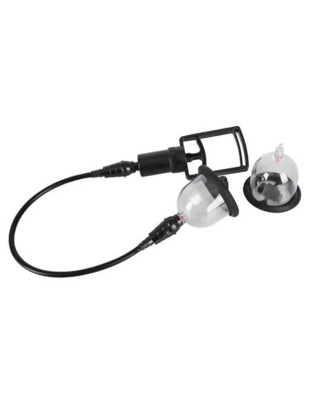 Bad Kitty - vibračný stimulátor bradaviek - čierny