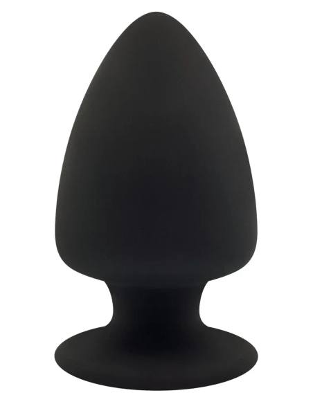 Silexd M - análny kolík ohybný - 11 cm - čierny